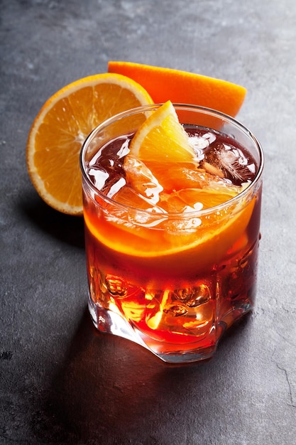 Negroni cocktail