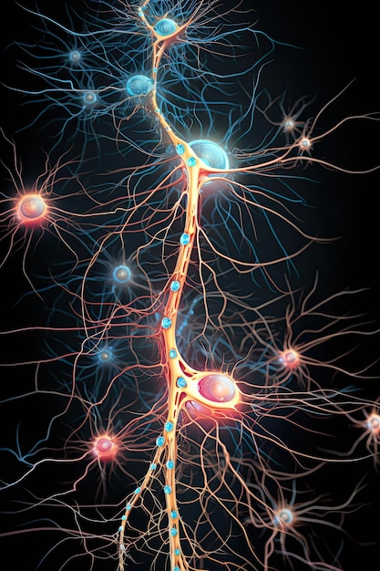 Nematic System Showing Molecular Alignment