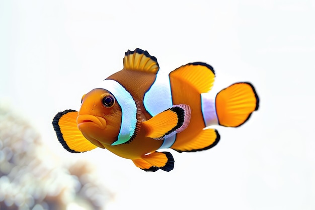 Photo nemo fish isolated on white background