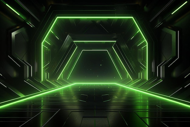 neon background and copy space