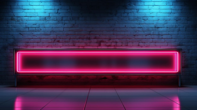 Neon Background Lines