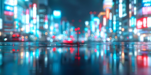 Neon billboards in Tokyos Kabukicho district create a cyberpunk cityscape at night Concept Kabukicho Neon Lights Cyberpunk Cityscape Tokyo Nightlife Urban Photography Futuristic Landscapes