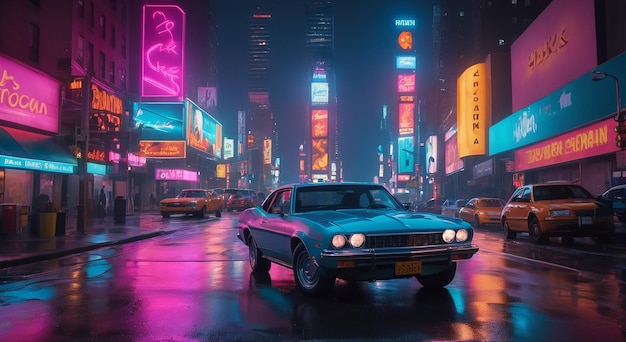 Neon City Wallpaper