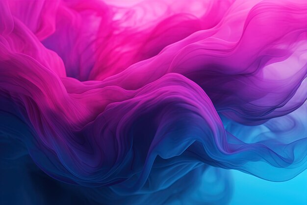 Neon colors flow abstract shape glowing purple pink blue color gradient background