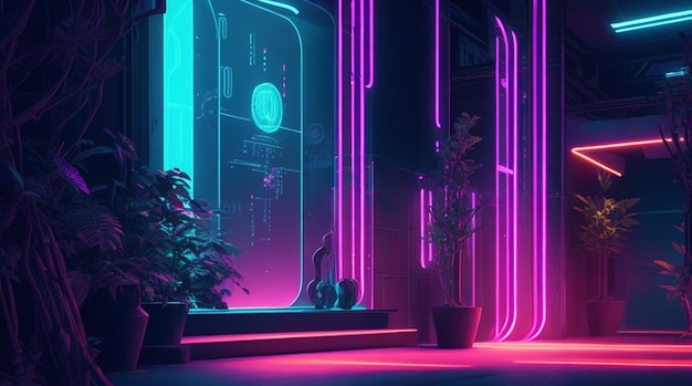 Neon Dreamscape