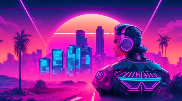 Neon Dreamscape