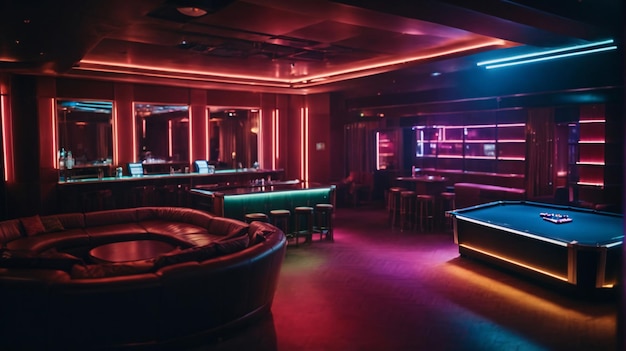 Neon Light Nightclub