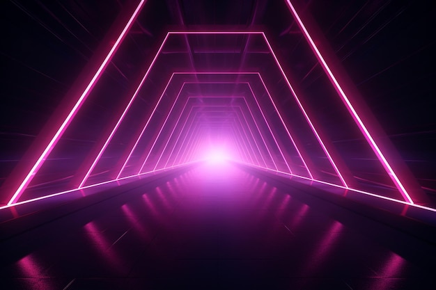 Neon lights background