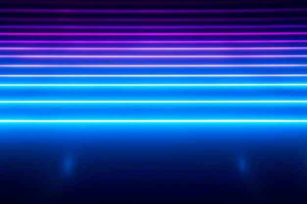 Photo neon line background and copy space