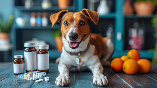 A nervous dog is comforted by the presence of their owner and the soothing words