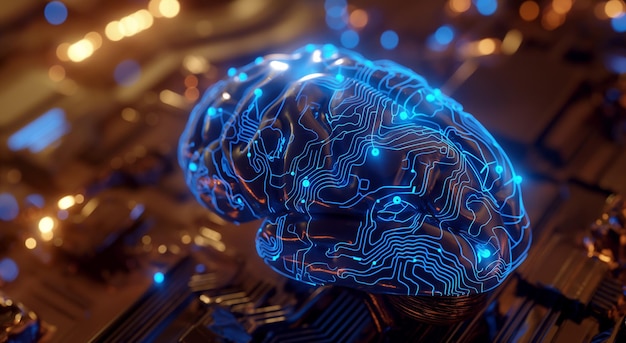 Neural Network Brain Concept on Digital Circuit