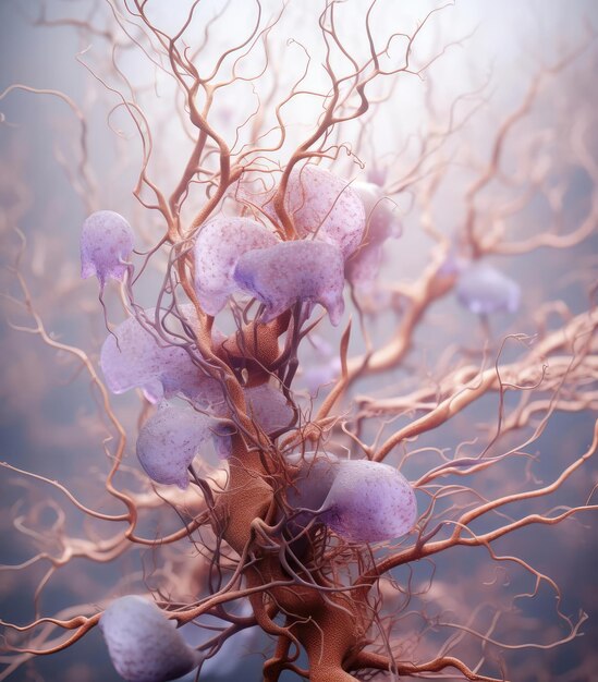 Neurons in the brain