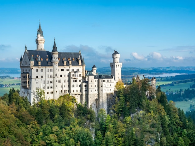 Neuschwanstein castle in Germany