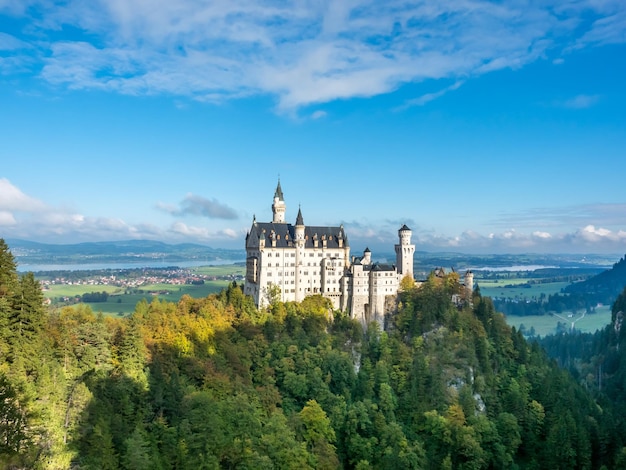 Neuschwanstein castle in Germany