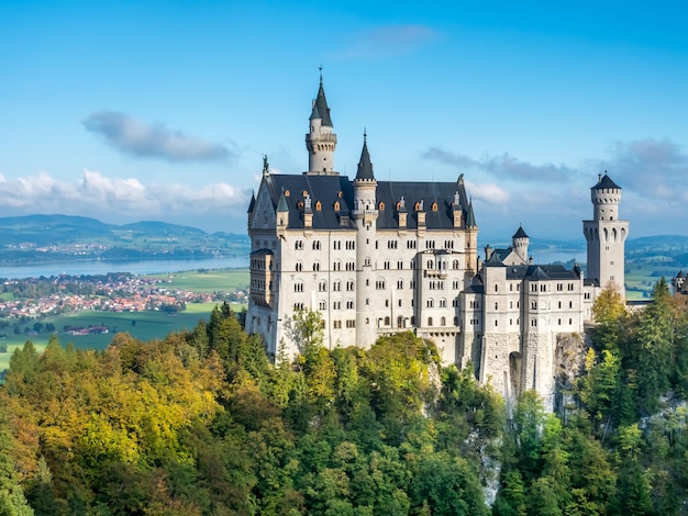 Neuschwanstein castle in Germany