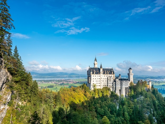 Neuschwanstein castle in Germany