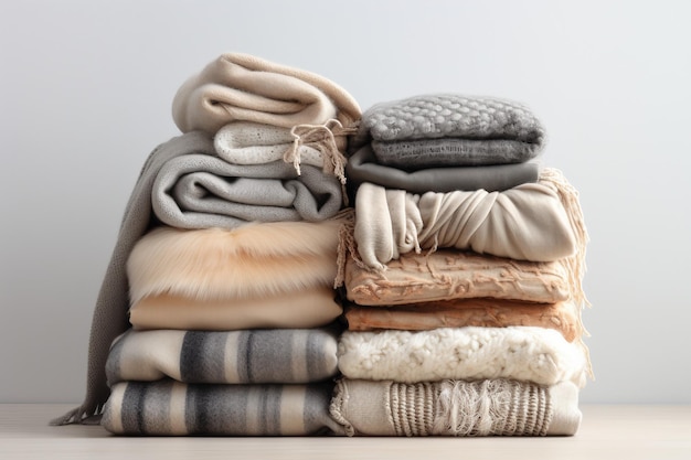 Neutral Toned Blanket Collection