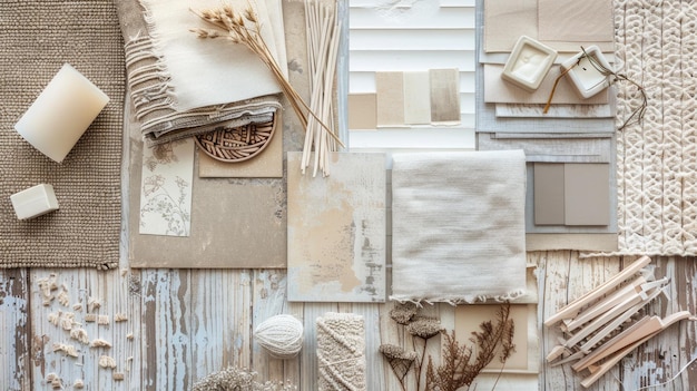 Neutral Tones and Textured Materials A Design Palette