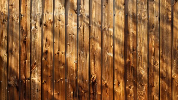 New Cedar Wood Fence Background in Sunlight HighQuality Image of Cedar Plank Grain for