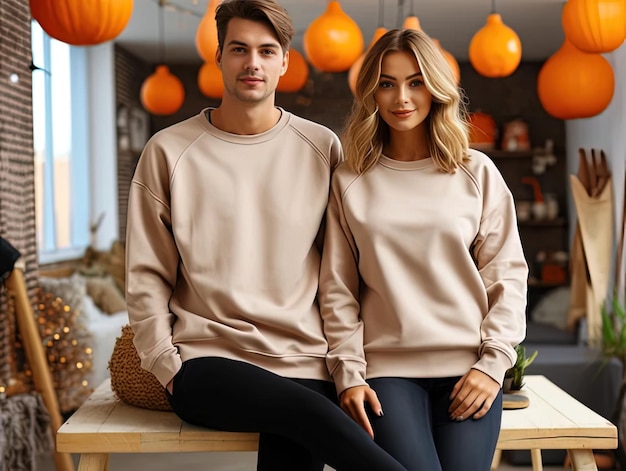 Photo the new collection of mens sweaters for women is available in colors