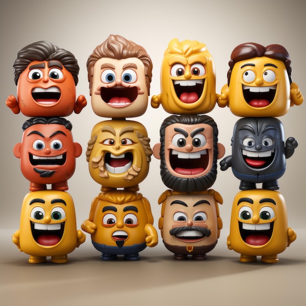 Photo new emojis expressive digital communication