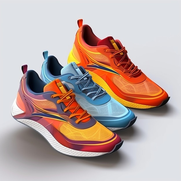 New Fitness sneakers set fashion shoes for training running shoe Sport shoes