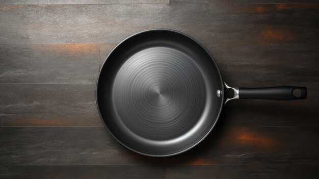 new frying pan on the table