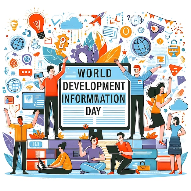 new illustration world development information day