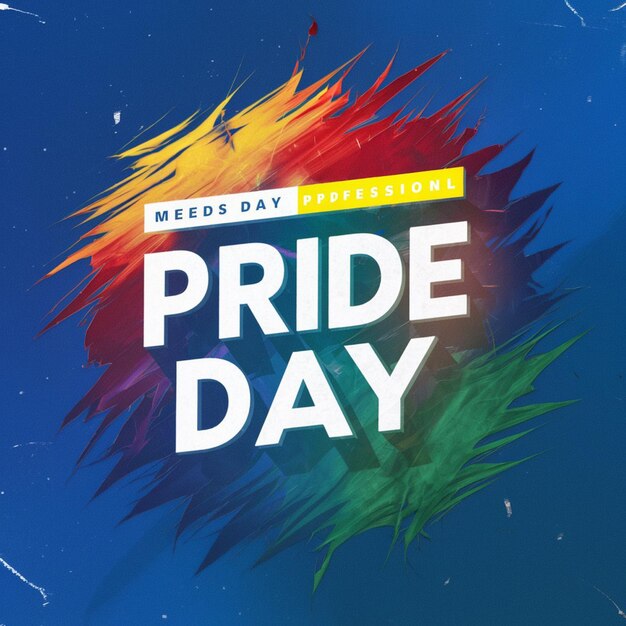 New pride day design