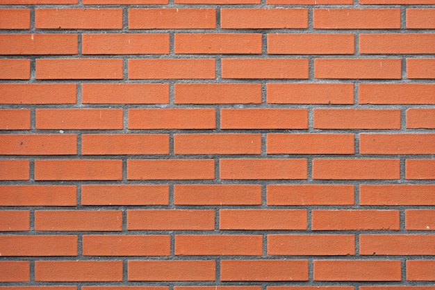 New red brick wall background