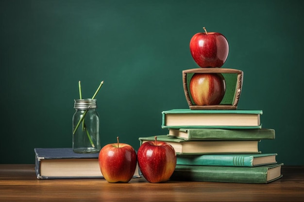 New school supplies prepared for new school year