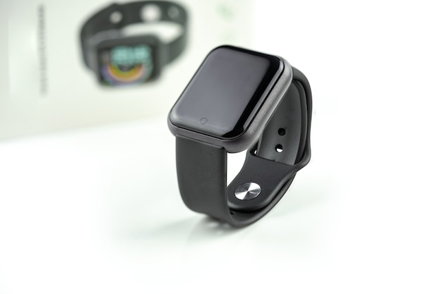 New smart fitness bracelet with blank black screen