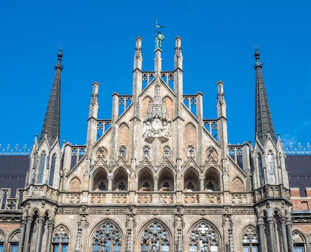 New Town Hall Neues Rathaus in Munich Germany