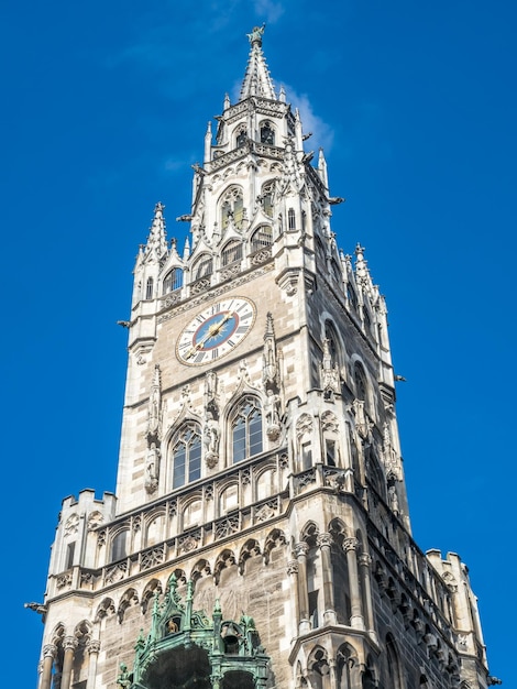 New Town Hall Neues Rathaus in Munich Germany