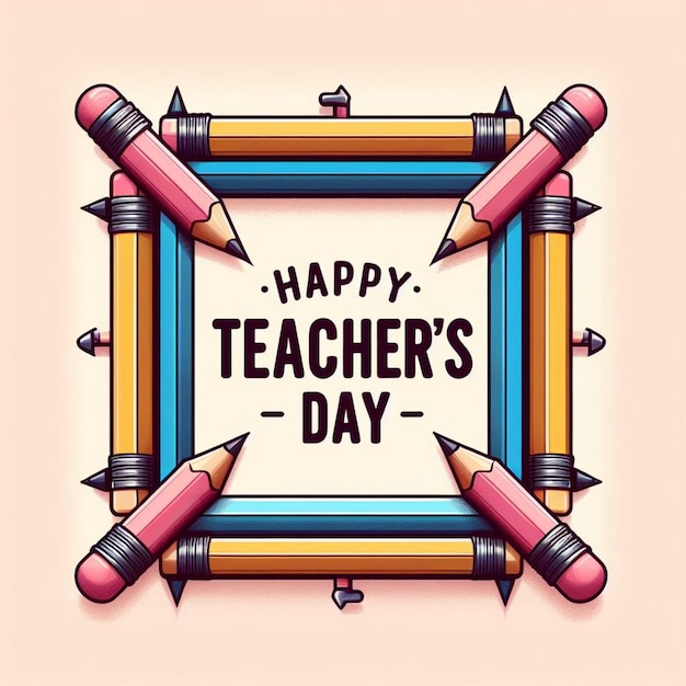 New World Teacher Day background Teacher Day greetings and Teacher Day post