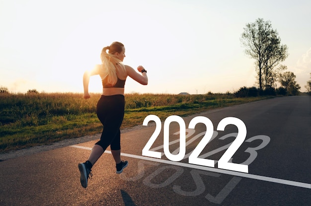 New year 2022 with new ambitions plans goals and visions