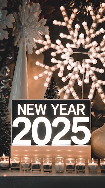 Photo new year 2025 decoration