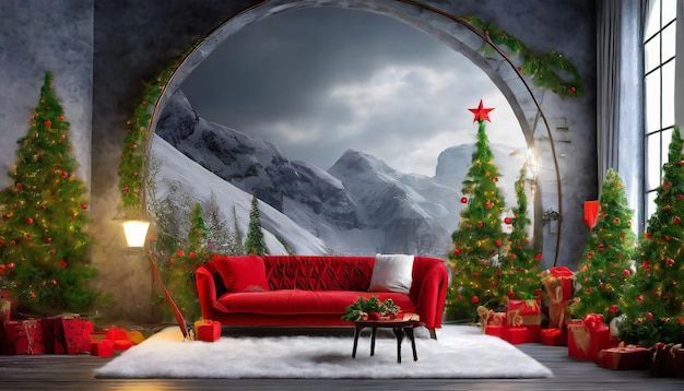 new year photo studio backdrop christmas concept background