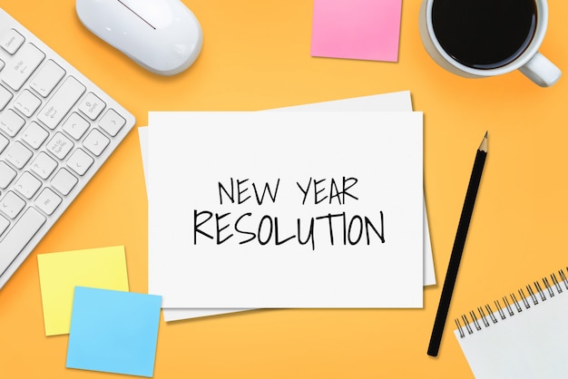 New Year Resolution Goal List 2020 Target Setting