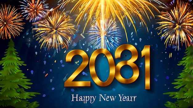 New Years Eve Magic Celebratory Backgrounds for 2024