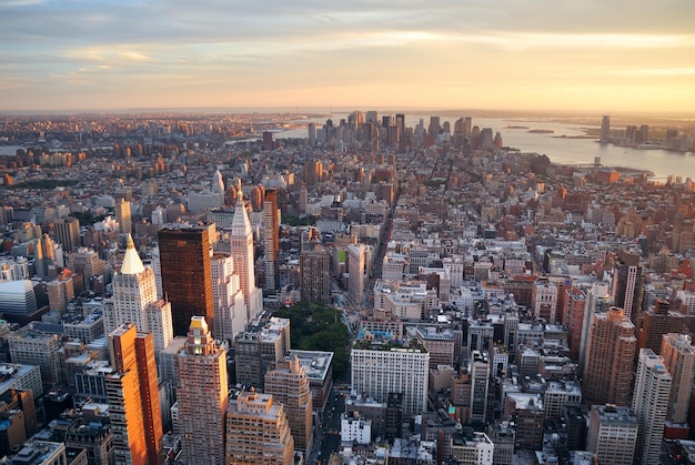 New York City aerial view