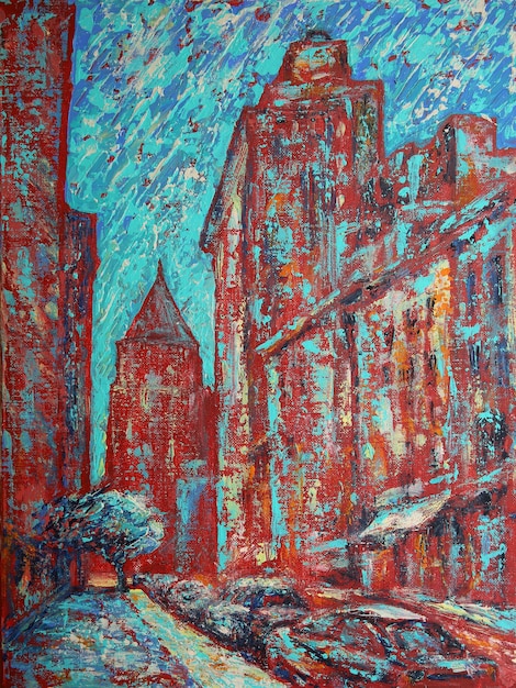 New York City Art Painting