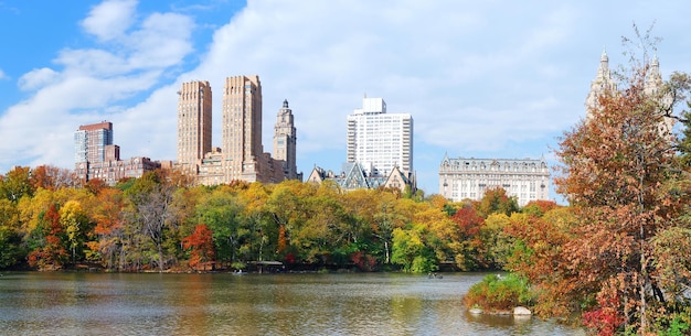 New York City Manhattan Central Park panorama