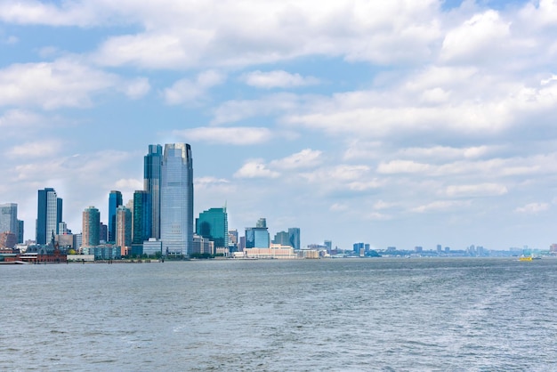 New York City views from a boat