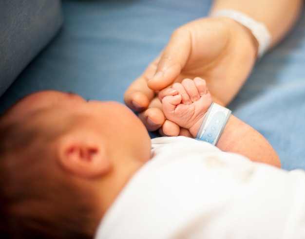 Newborn baby first days