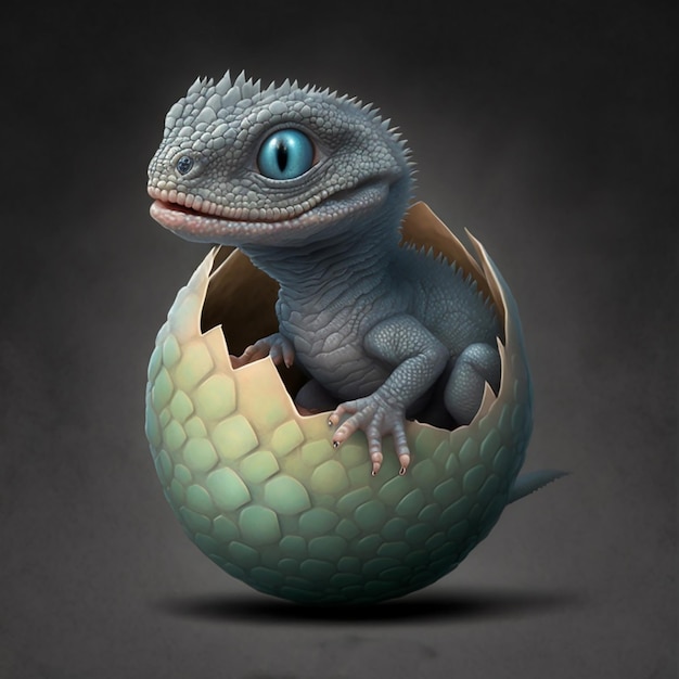 Newborn dragon baby