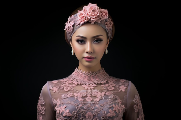 newest trend of kebaya Generative AI