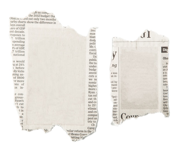 Newspaper backdrop texture, business background