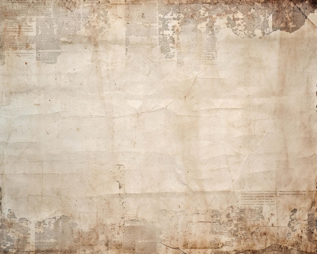 Newspaper paper grunge vintage old aged texture