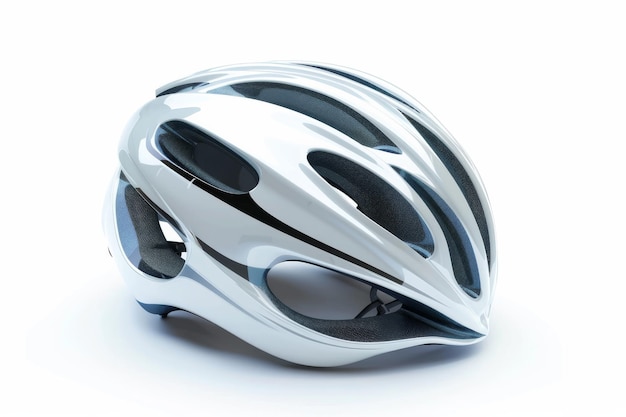 NextGen Bicycle Helmet Concepts Isolated On White Background